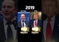 Elon Musk vs Trump : Comparison of Net Assets（Who’s Richer?）#celebrities #entertainment #trump
