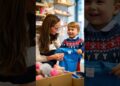 Prince Louis likes light blue. #royal #princewilliam #katemiddleton