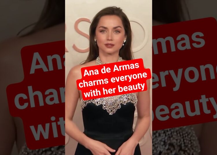 Ana de Armas charms everyone with her beauty #anadearmas #usa #beauty #dress #india #brasil