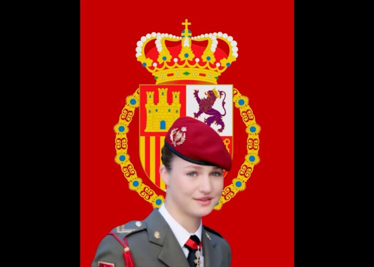 La futura reina piloto de España 🇪🇸 #geopolítica #sabiasque #princesaleonor #realeza #españa
