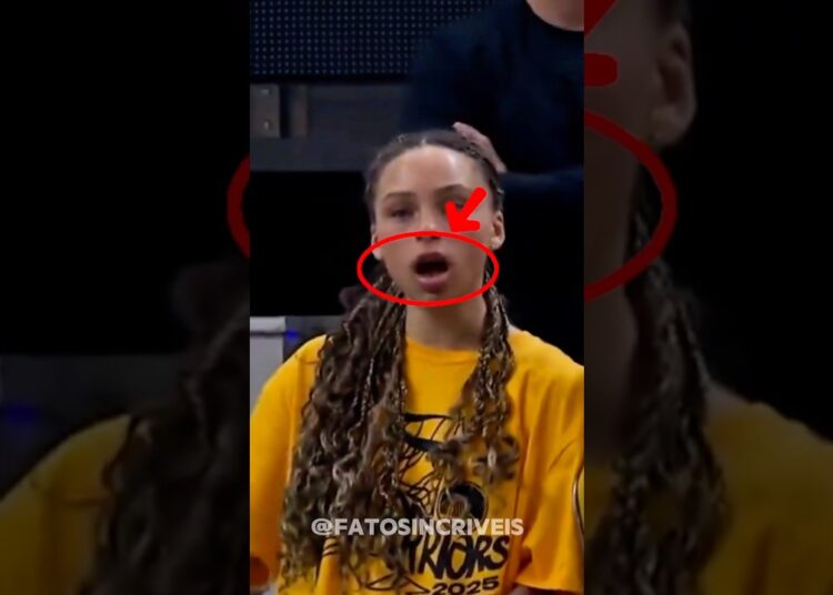 a filha de Stephen Curry Riley parece tão estranha!#curiosidades #noticias #brazil