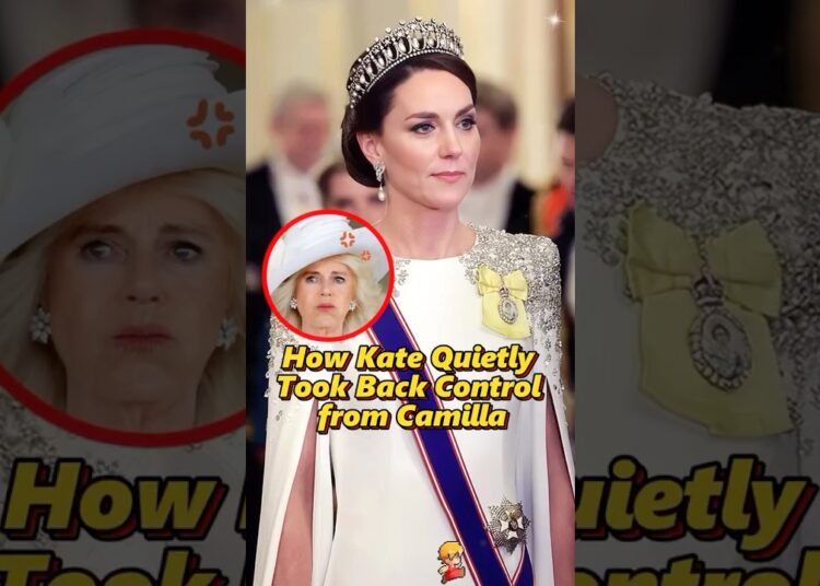 How Kate Quietly Took Back Control from Camilla?#shorts #royal #kate #camilla #diana #queen #usa