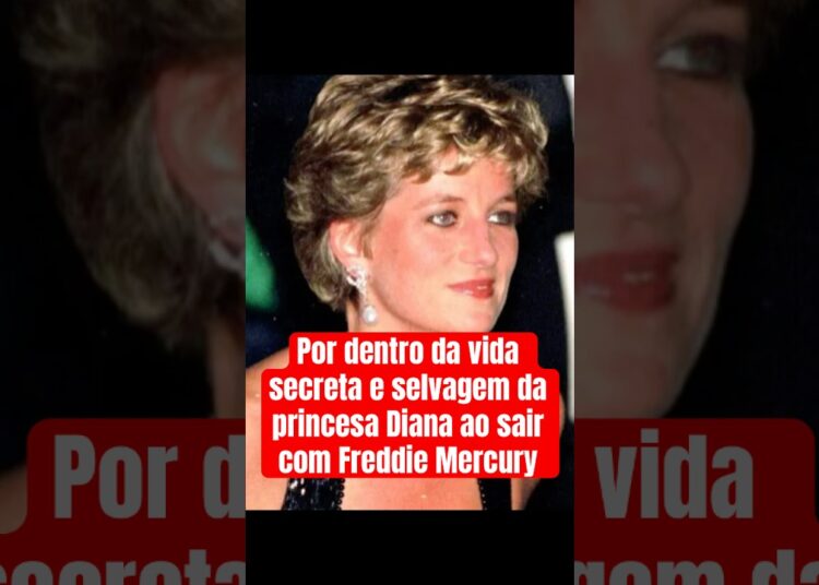 Por dentro da vida secreta e selvagem da #princesadiana ao sair com #freddiemercury #realeza