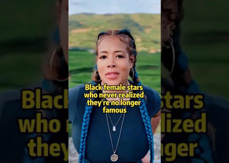 Black female stars who never realized they’re no longer famous#celebrity #black #stars #foryou