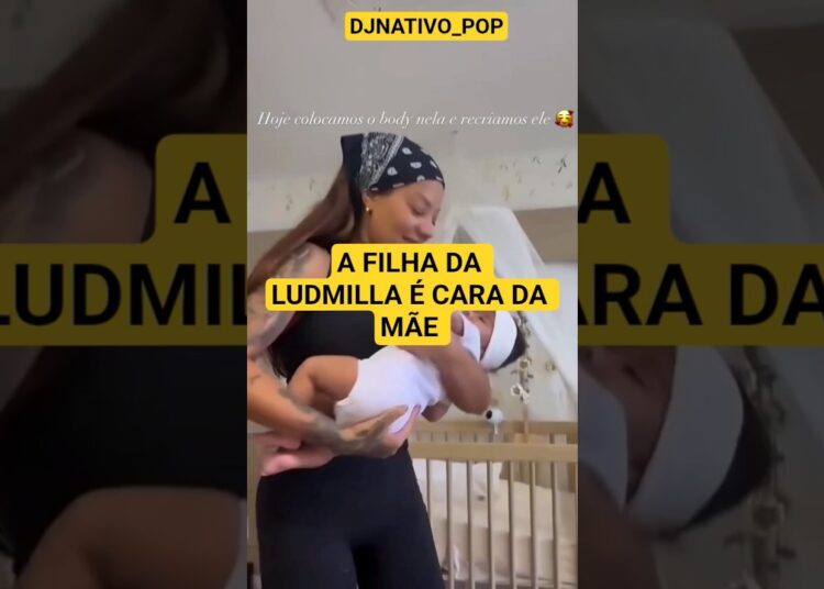 A FILHA DA LUDMILLA É CARA DA MÃE #fofocas #celebridades #artista