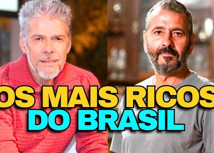 Os atores mais RICOS e MILIONÁRIOS do Brasil e suas MANSÕES
