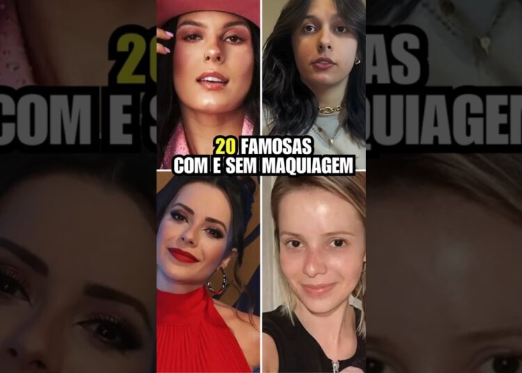 20 Famosas Sem Maquiagem Você Não Vai Acreditar!
