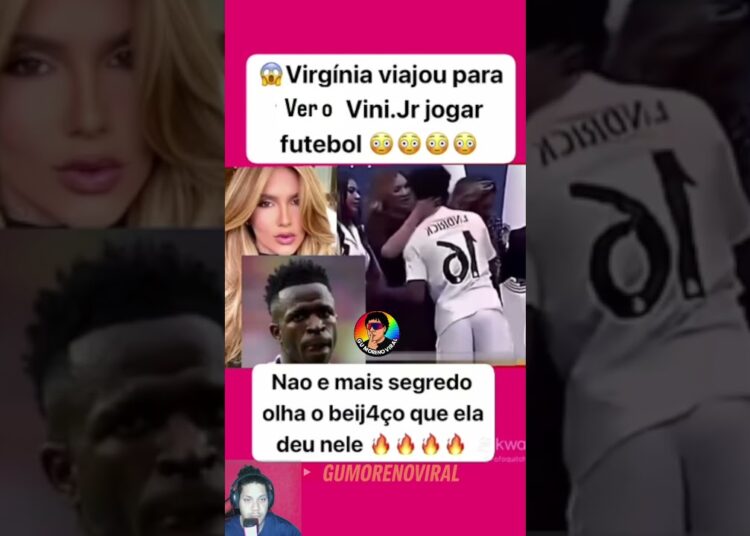 🚨🔥 Virgínia flagrada com Vini Jr? Beijão polêmico exposto #shorts #virginia #viniciusjr #zefelipe