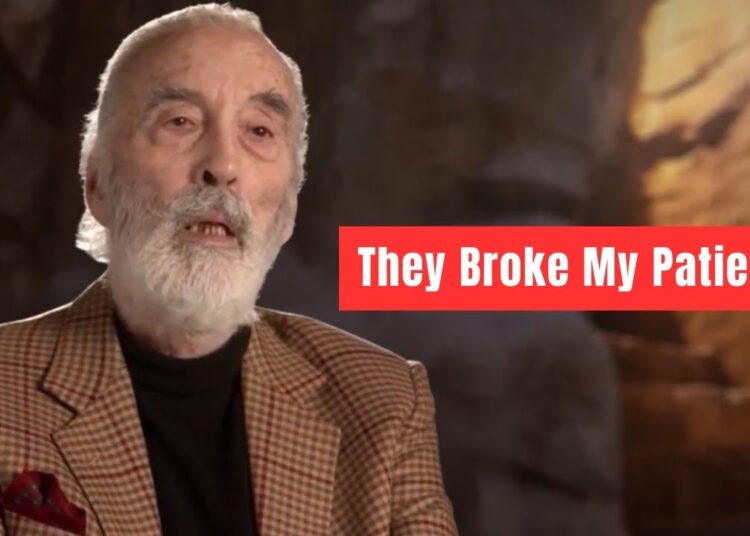 6 Stars Christopher Lee Secretly Hated – #3 Is Shocking!