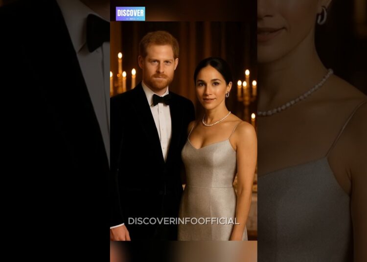 Candlelit Royalty Prince Harry and Meghan in Elegant Splendor #shorts #royalfamily #royal