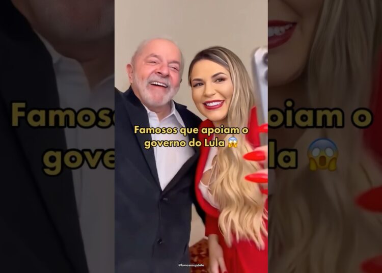 Famosos que apoiam o governo do Lula 😱