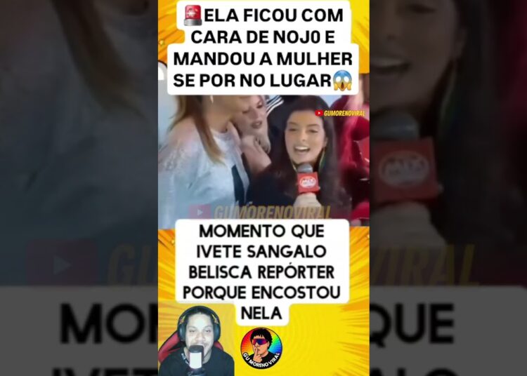 🚨 Ivete Sangalo 😳 Dá Beliscão em Repórter 😱 | #Curiosidades #famosos #shorts #fofoca #celebridades