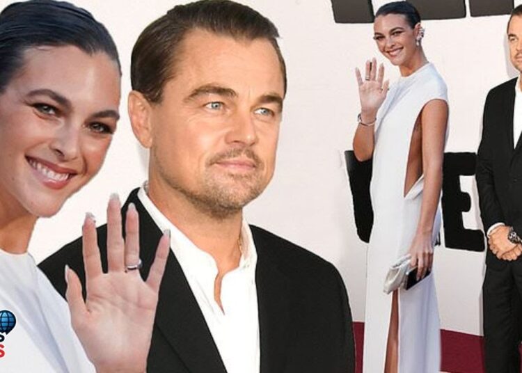 ✨ Leonardo DiCaprio & Vittoria Ceretti Dazzle at One Battle After Another Premiere 🎬❤️🌟