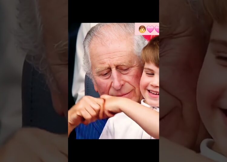 #kingcharles # Louis grandfather love #britishroyalty #catherine #funny