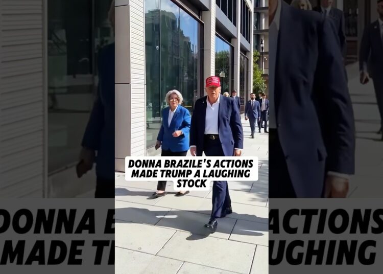 Donna Brazile’s actions made Trump a laughing stock. -1#shorts#trump#celebrity#youtubeshorts