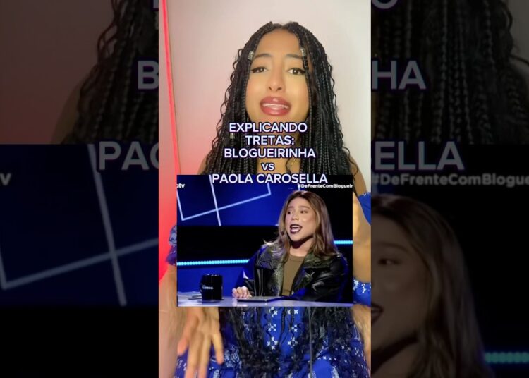BLOGUEIRINHA TRETA COM PAOLA CAROSELLA POR CAUSA DE PIADA… #polemica #noticias #fofoca #fofocas