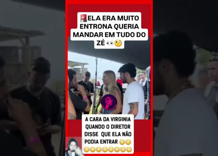 🚨 Virginia QUERIA mandar em TUDO do Zé Felipe 😳👀  Treta nos bastidores! 🔥 #shorts #virginia