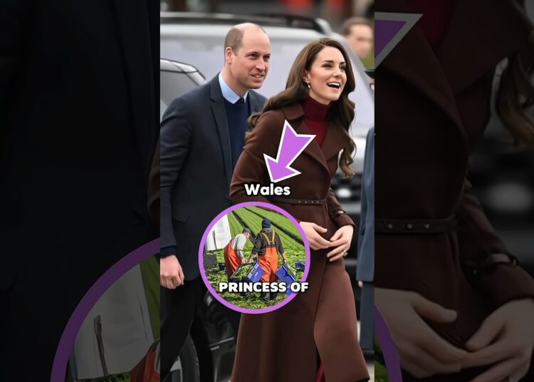 Prince William & Princess Kate Win Hearts with Powerful Move on Sustainable Farming #shorts #kate
