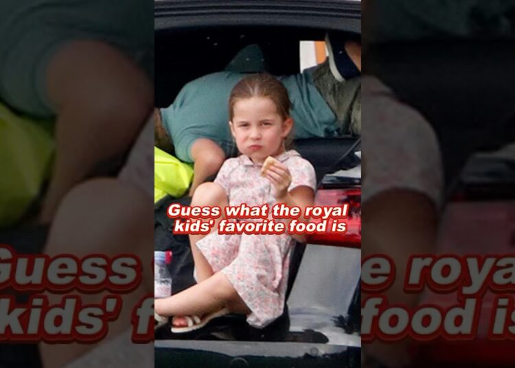 Guess what the royal kids’ favorite food is #louis #george #charlotte #kate #william #royal