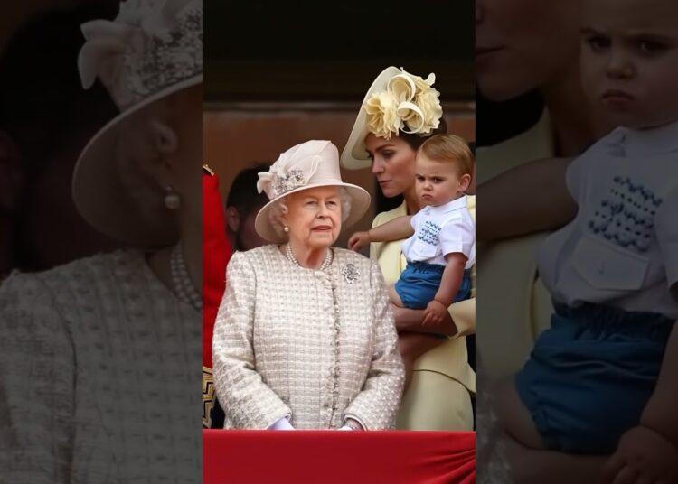 Is Prince Louis the Queen’s favorite? #royal #princewilliam #katemiddleton #queenelizabeth