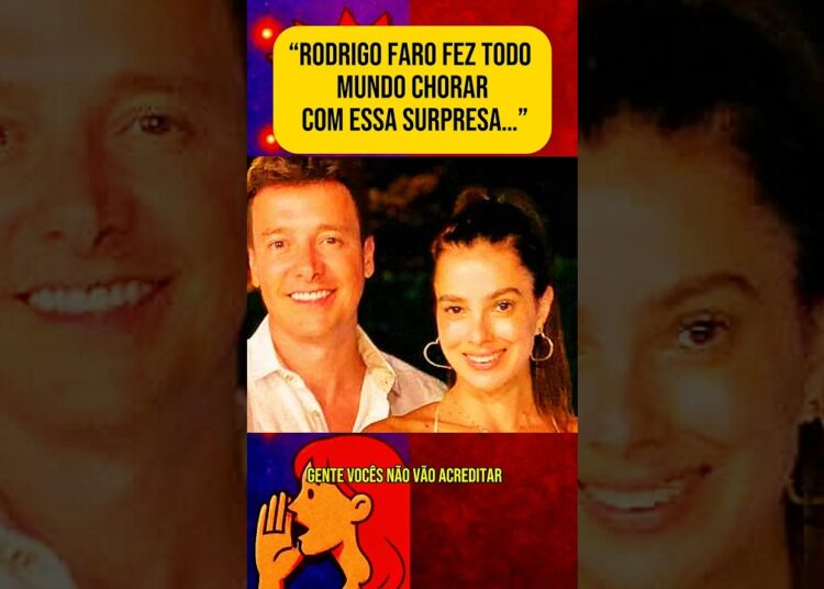 Rodrigo fez uma surpresa #shorts #noticias #fofocas #famosos #entretenimento #celebridades