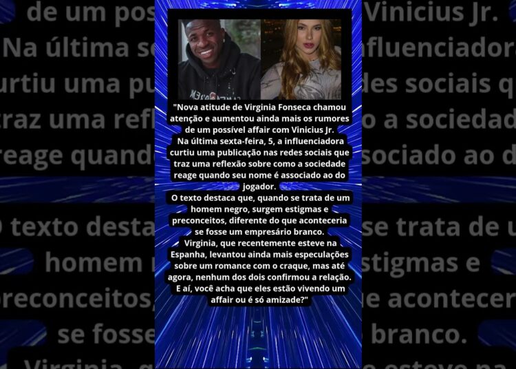 VIRGINIA TOMA ATITUDE SUSPEITA