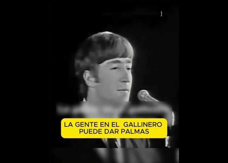 John Lennon y su humor ante la realeza