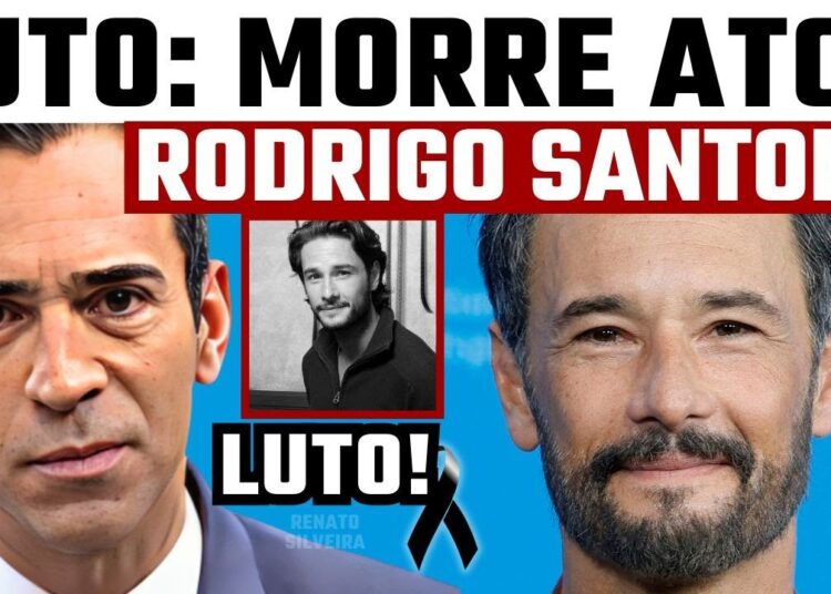 LUTO| RODRIGO SANTORO | BRASIL EM CH0QUE COM DESPEDIDA NA DRAMATURGIA! ETERNO RENATO SILVEIRA