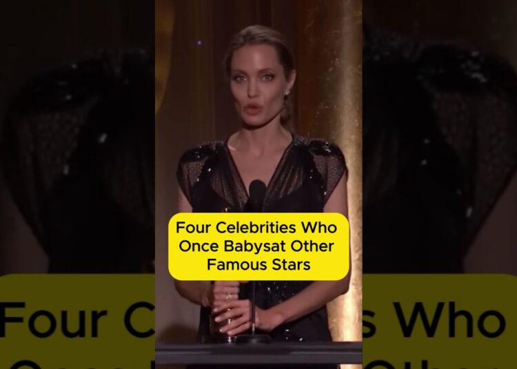 Four Celebrities Who Once Babysat Other Famous Stars #hollywood #stars #celebrity #movie #shorts
