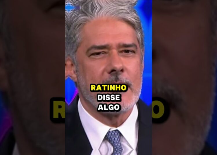 A BRIGA ESCONDIDA DE RATINHO E WILLIAM BONNER #famosos  #treta  #fofocas  #televisãobrasileira