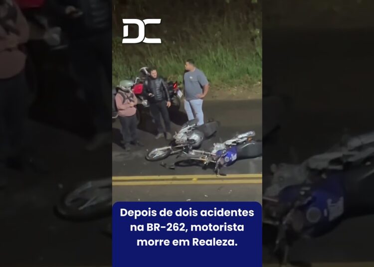 Depois de dois acidentes na BR-262, motorista morre em Realeza