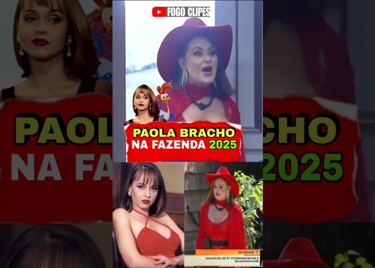 Inacreditável! Paola Bracho (Gabriela Spanic) entra em A Fazenda 2025 e surpreende os peões 😱🌟
