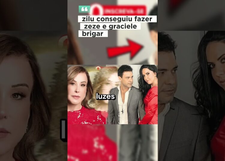 Zilu destroi relacionamento de Zezé #fofocas #fofocas #zezédicamargo #zilucamargo #gracielelacerda