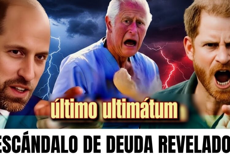 Realeza en crisis: William pone contra las cuerdas a Harry por su deuda