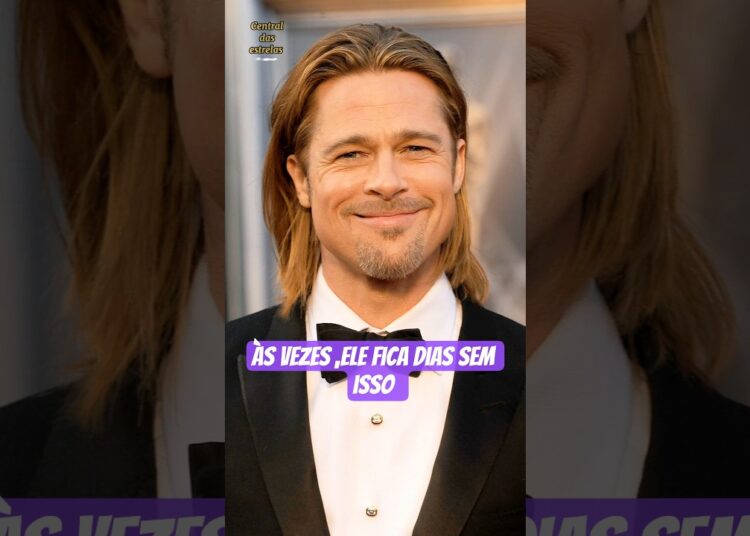 Brad Pitt🌟E seu suor de galã ☺️ #famosos #curiosidades #bradpitt
