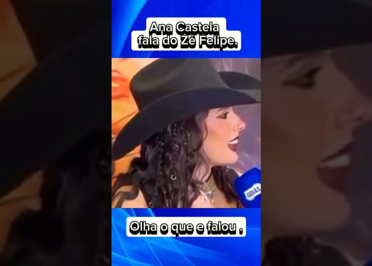 Ana Castela  fala do Zé Felipe. #noticias #anacastela #fofocas
