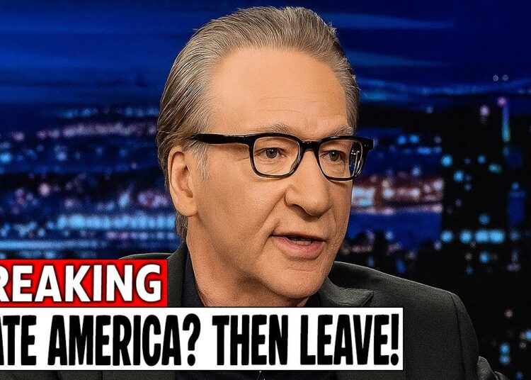 Bill Maher Hilariously Destroys Woke Celebrities for Trashing America on Live TV