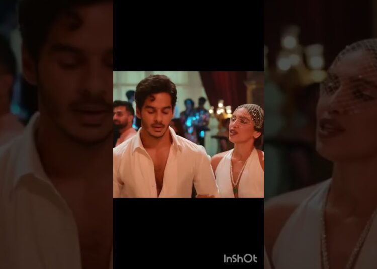 तू तू है वहीं 💙 #bollywood #bhumipednekar #ishaankhatter #theroyals
