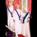 #british royal ladies in white dresses #princess kate Middleton #queenelizabeth #princesdiana