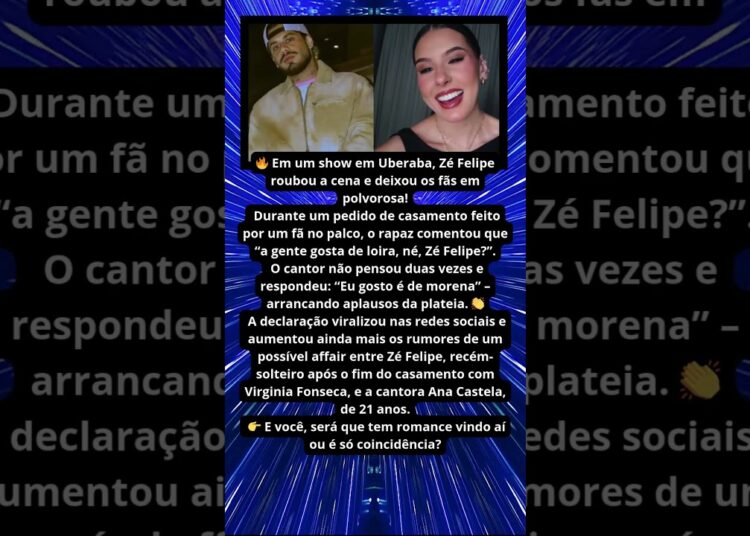 ZÉ FELIPE FALA, EU GOSTO DE MORENA