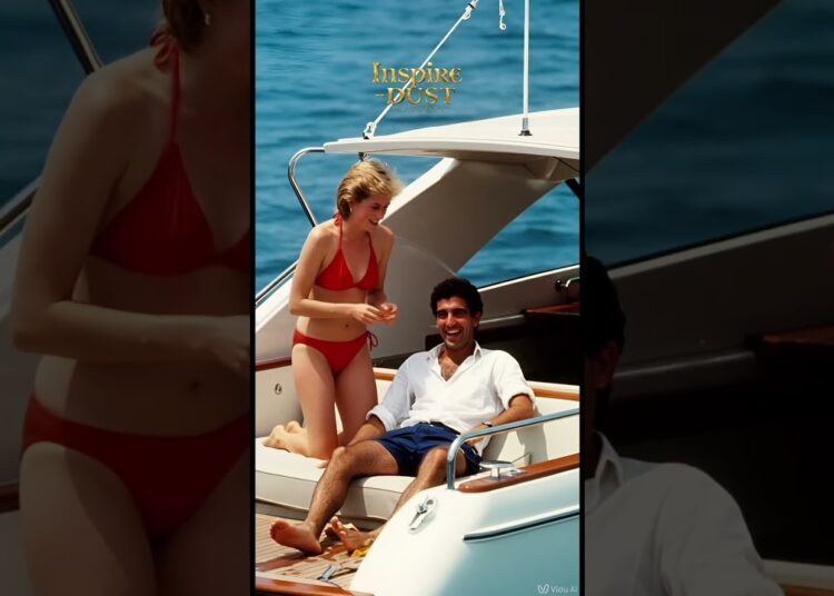 Diana & Dodi On Yacht: Love, Luxury & Scandal  #royal #princessdiana