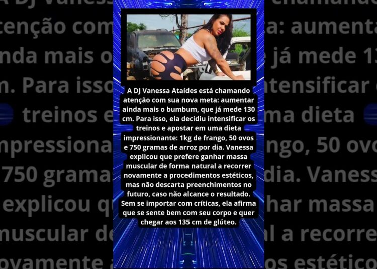 DJ VANESSA ATAÍDES VEM CHAMANDO ATENÇÃO