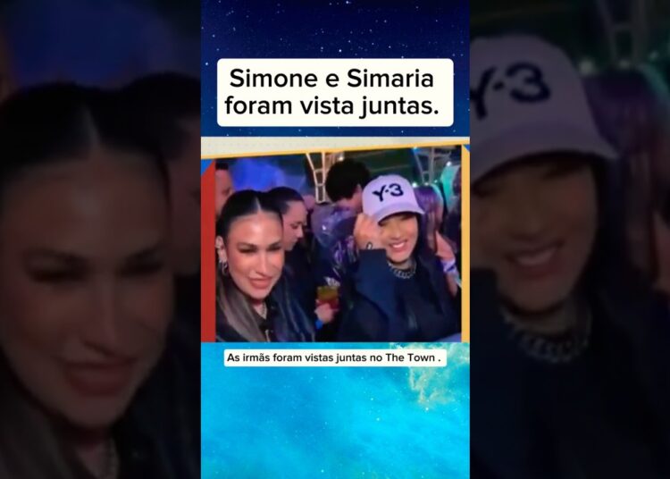 Simone e Simaria foram vista juntas. #noticias #fofocas