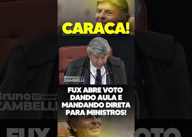 Fofoca Politica – Fux abre voto dando aula e mandando direta para ministros!