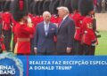 Realeza faz recepção especial a Donald Trump | Jornal da Band