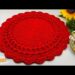 Sousplat Realeza em crochê 🧶 lindo e muito fácil de fazer #crochet #auladecrochê #sousplatemcroche
