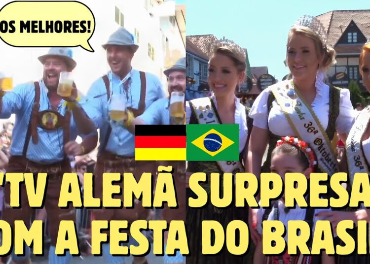 TV ALEMÃ NA FESTA MAIS ALEMÃ DO BRASIL! | #fyp #viral #motivação #curiosidades