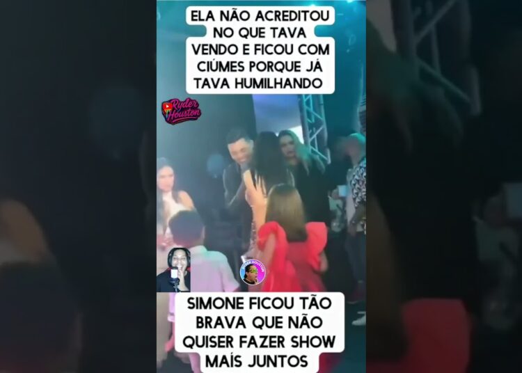 🚨SIMONE FICOU BRAVA AO VIVO! #simonemendes #shorts #polemica #famosos #noticia #celebridades #brasil