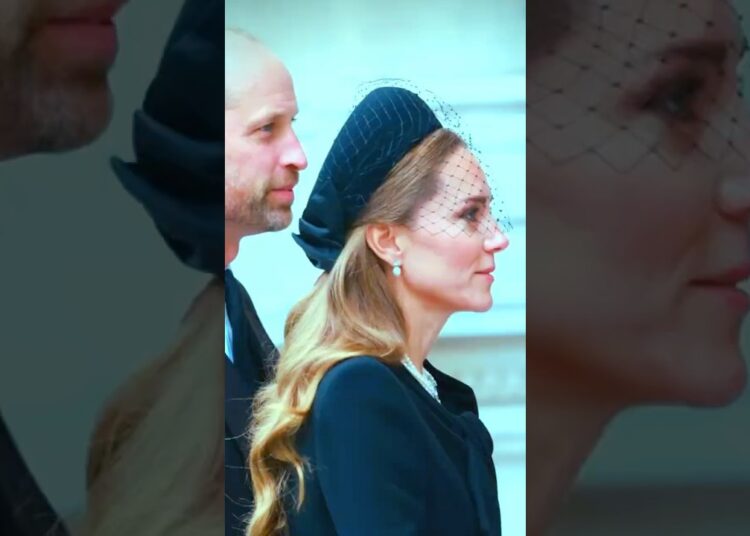 King Charles, William, Catherine and other royals Mourn Duchess of Kent at Catholic Funeral