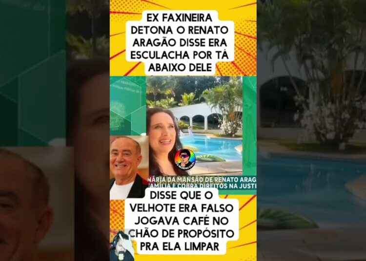 🚨 Ex-Faxineira DETONA Renato Aragão Revelações CHOCANTES! #shorts #famosos #fofoca #viral #gossip